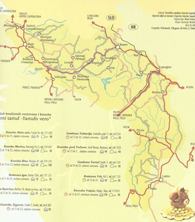 Istria, la strada del tartufo