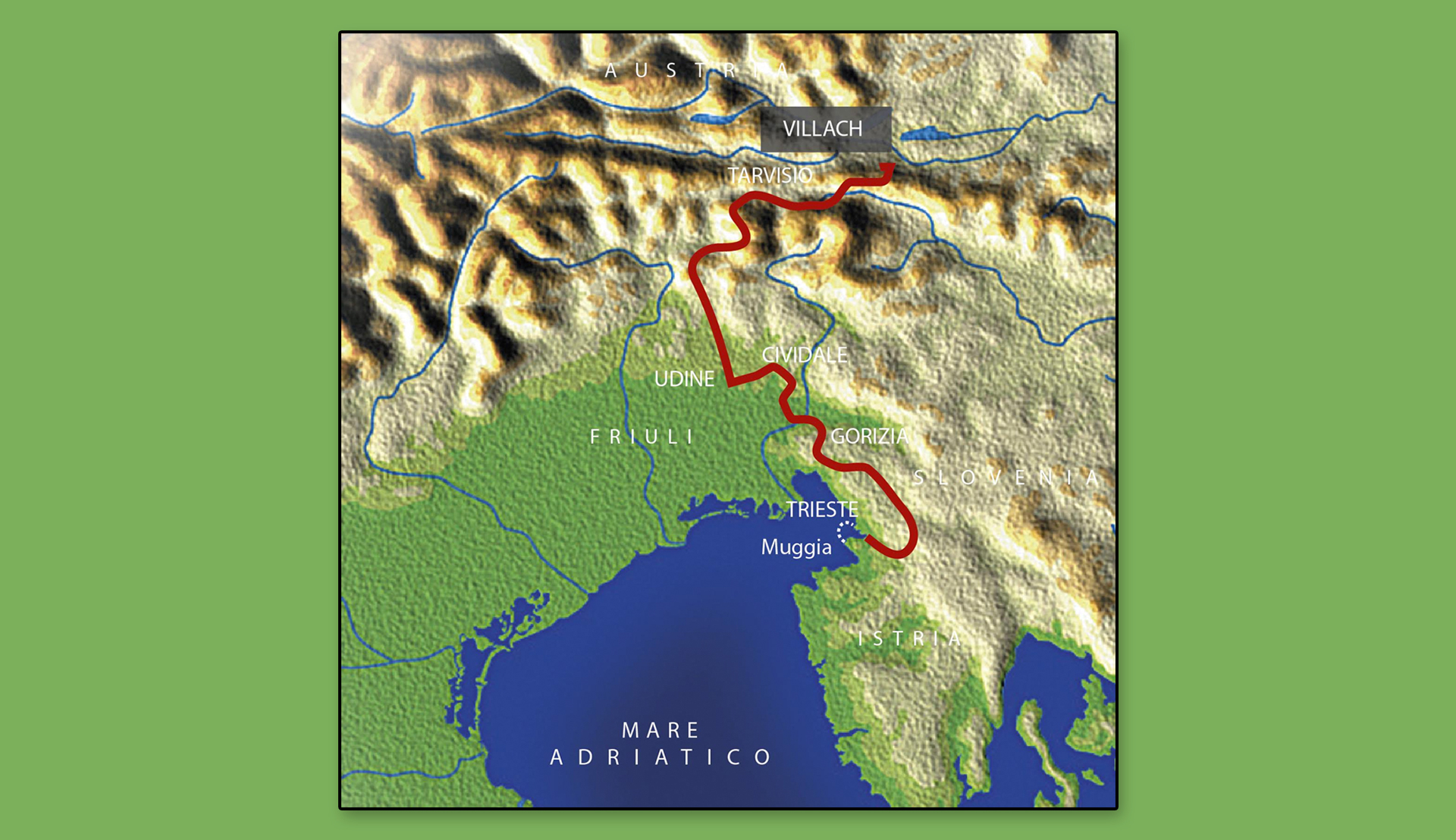 Da Trieste a Pola in bici. Lungo la Parenzana e la Costa istriana