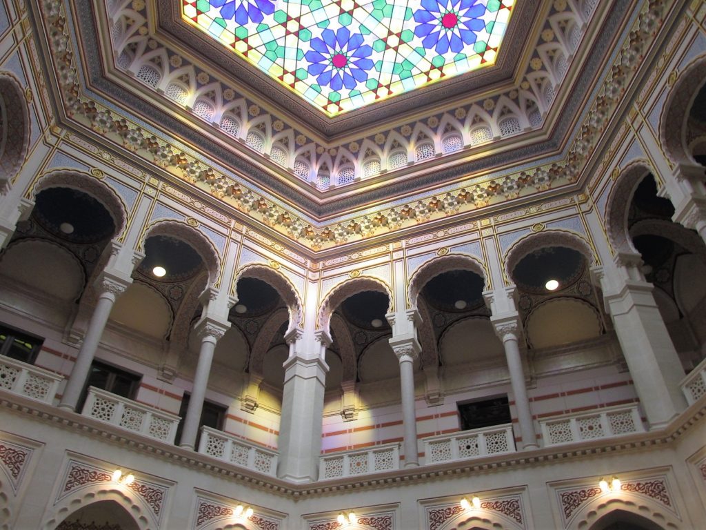 L'interno della Viječnica. Foto LB - Sarajevo centro del mondo