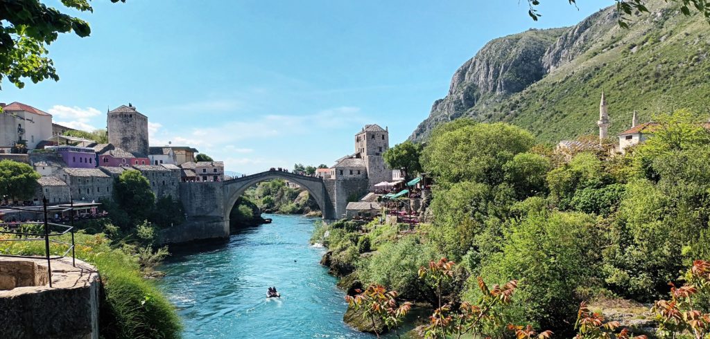 Viaggio in Bosnia-Erzegovina. Mostar. Stari Most. Foto LB. Viaggiare i Balcani.