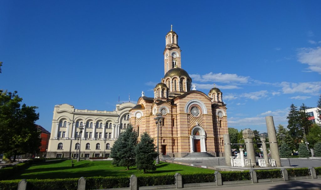 Viaggiare i Balcani: Banja Luka. Cattedrale di Cristo Salvatore.