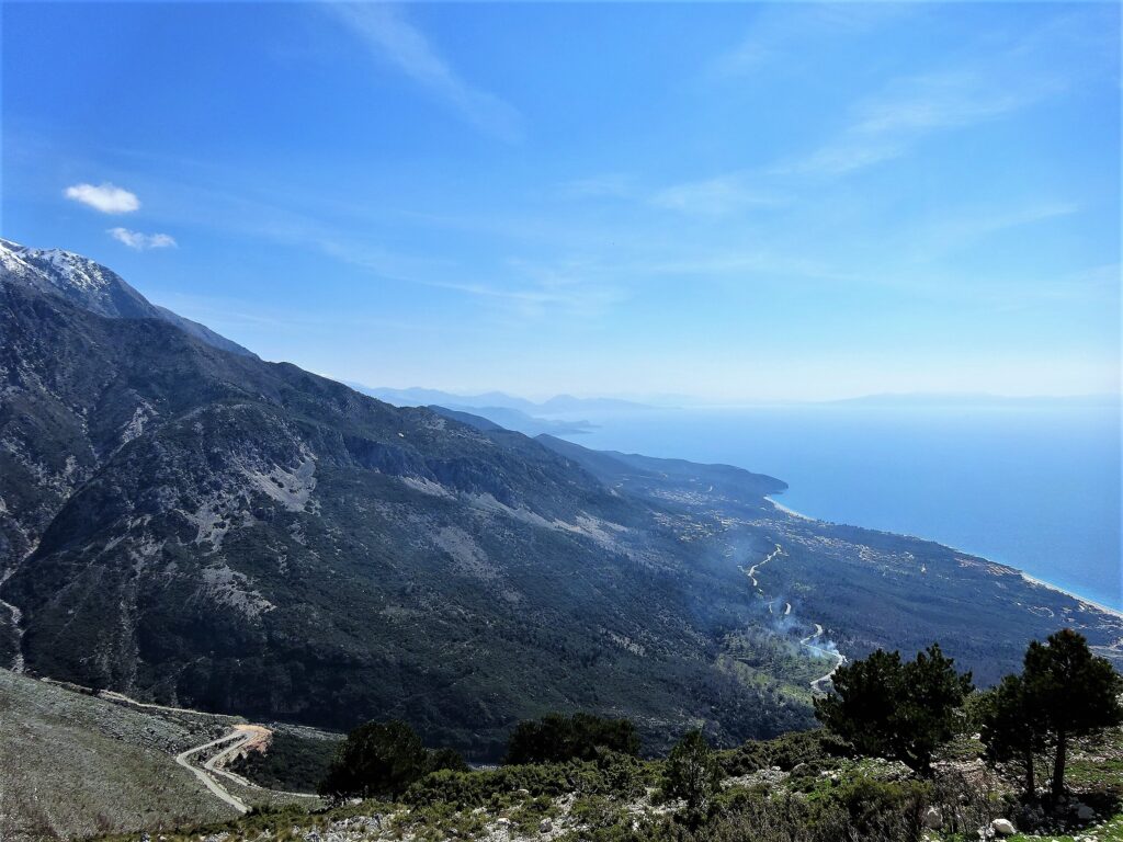 Viaggiare i Balcani: blu intenso dell'Adriatico
