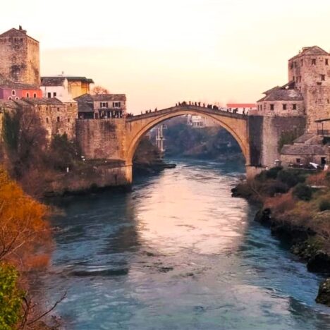 Mostar-Dubrovnik in bicicletta