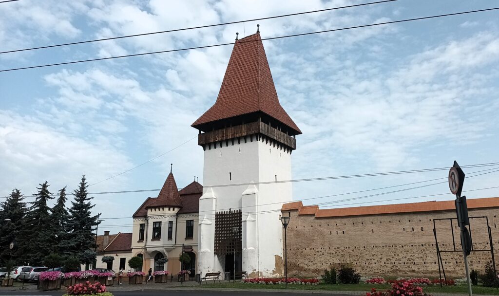 Mediaș. Cinta muraria medievale. Foto LB