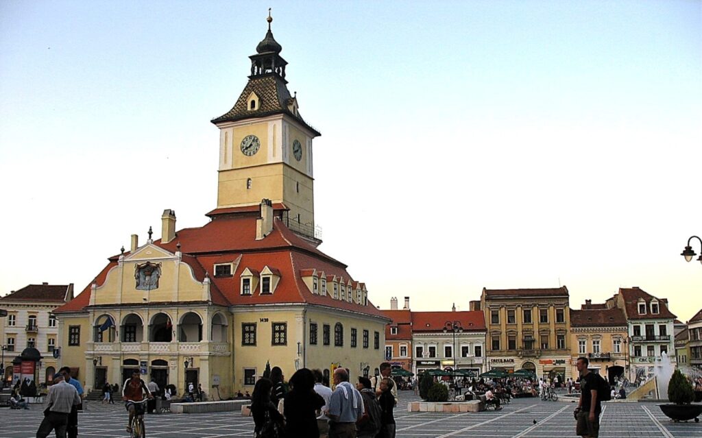 Brașov. Piazza del Consiglio. Foto LB